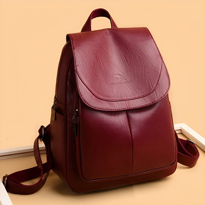 Premium quality women's leather comfort backpack, a durable and stylish handbag alternative for everyday carry.