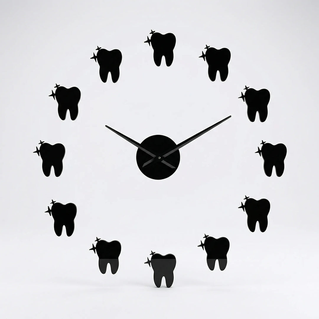 Unique statement piece: round mirror wall clock, adds contemporary style to any room decor.