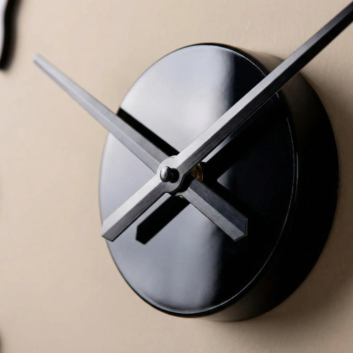 Stylish customizable mirror wall clock, ideal modern decor for living room, bedroom, or office.