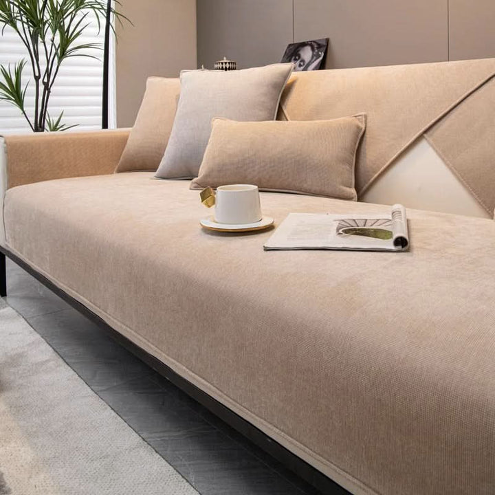 Ultimate comfort universal sofa cover, a modern furniture slipcover for living room. Easy-care & stylish home decor.