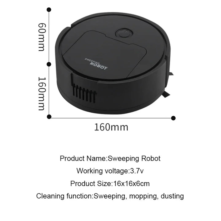 Tavvitaimp18 smart cleaner: a robotic vacuum & mop for deep cleaning all floor types, pet-friendly.