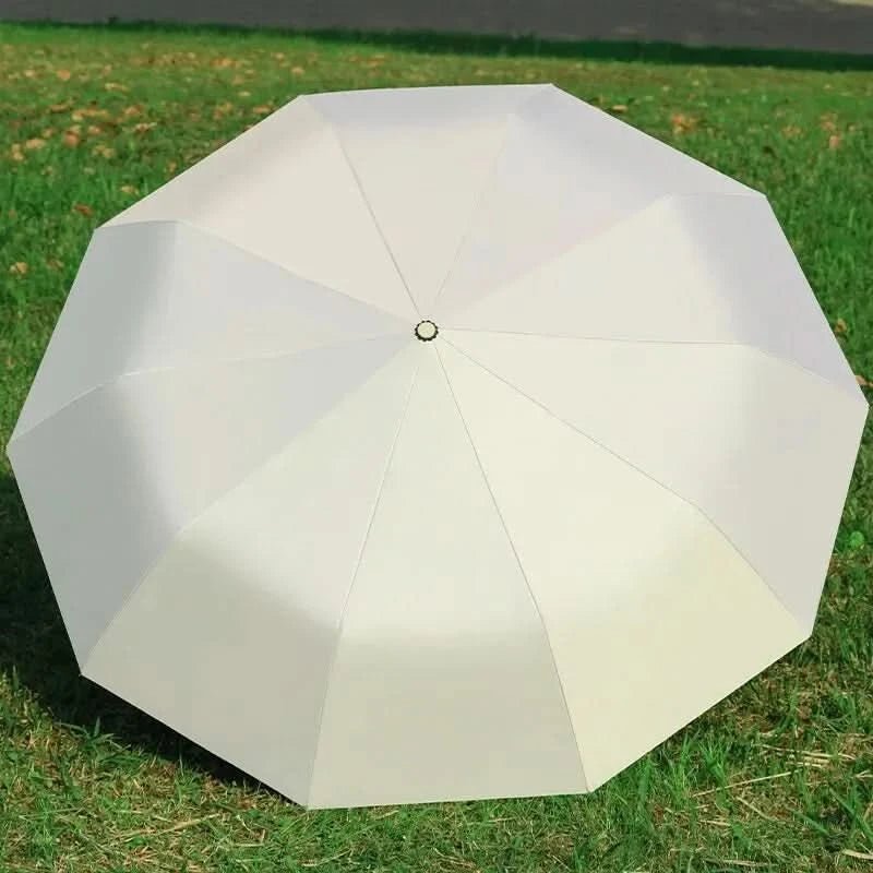 Open automatic travel umbrella, windproof design for rain, durable rain gear for all weather.