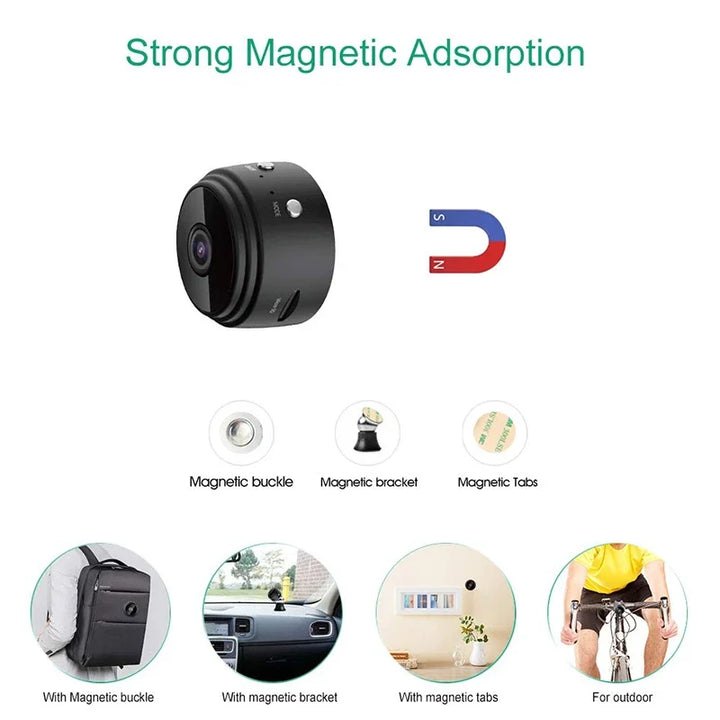 Tavvitaimp18 indoor HD wireless camera for reliable home monitoring, perfect for any room.