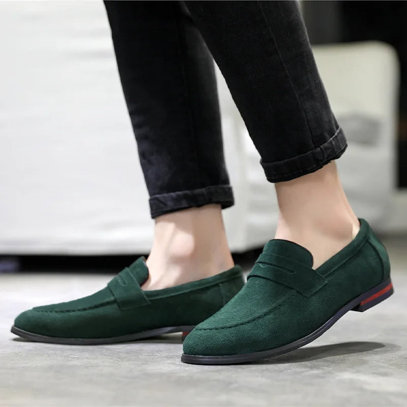 Comfortable Tuscany men's slip-on loafers. Stylish & versatile footwear for casual or dress occasions.