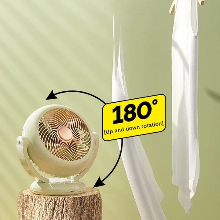 Handheld portable mini fan, rechargeable for on-the-go cooling. A must-have travel fan & personal cooler.