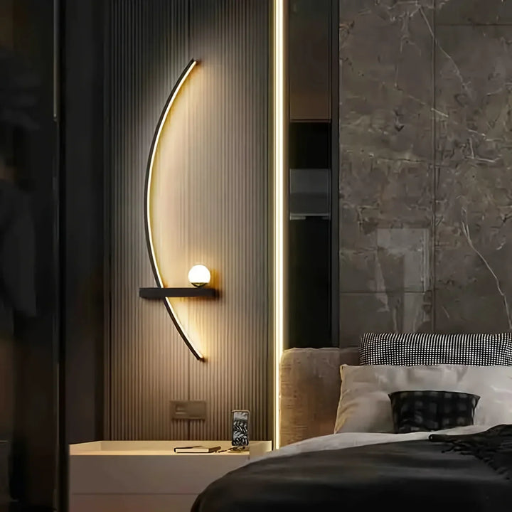 Set of 2 personalized LED wall lamps for custom photo decor. Warm white glow, USB powered, ideal bedroom accent.