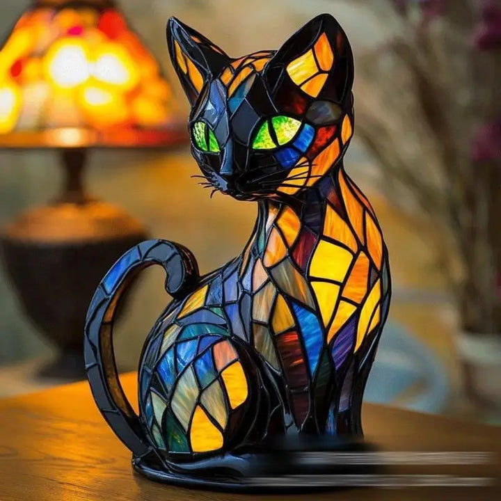 Decorative animal resin LED lamp, enhancing room ambiance with cozy, gentle lighting & charm.
