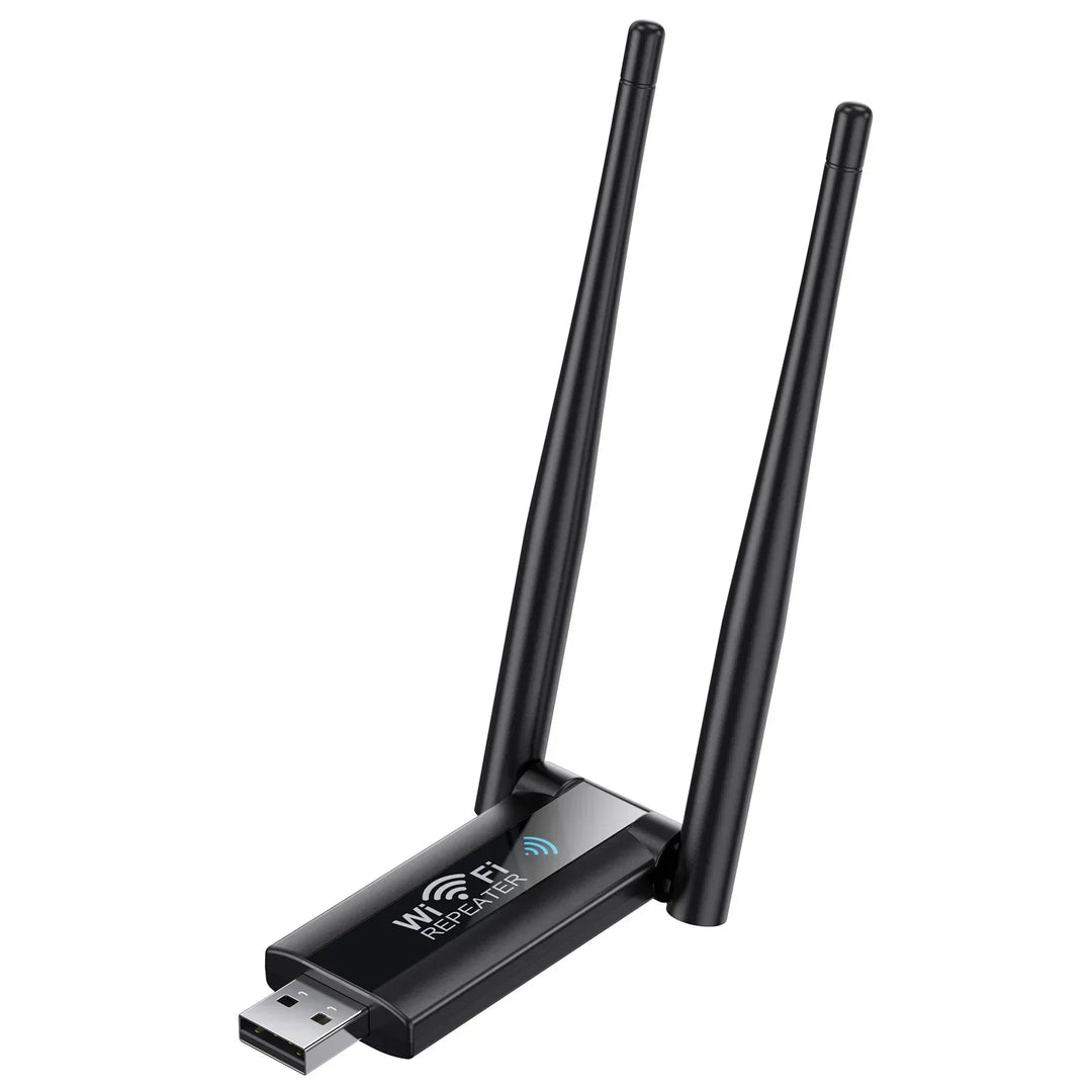 Tavvitaimp18 Home WiFi Range Extender, 300Mbps USB powered signal booster for stronger wireless internet connectivity.