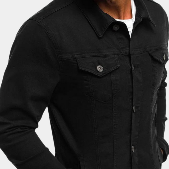 Fashionable men's button-down shirt, a comfortable and stylish wardrobe essential for any versatile occasion.