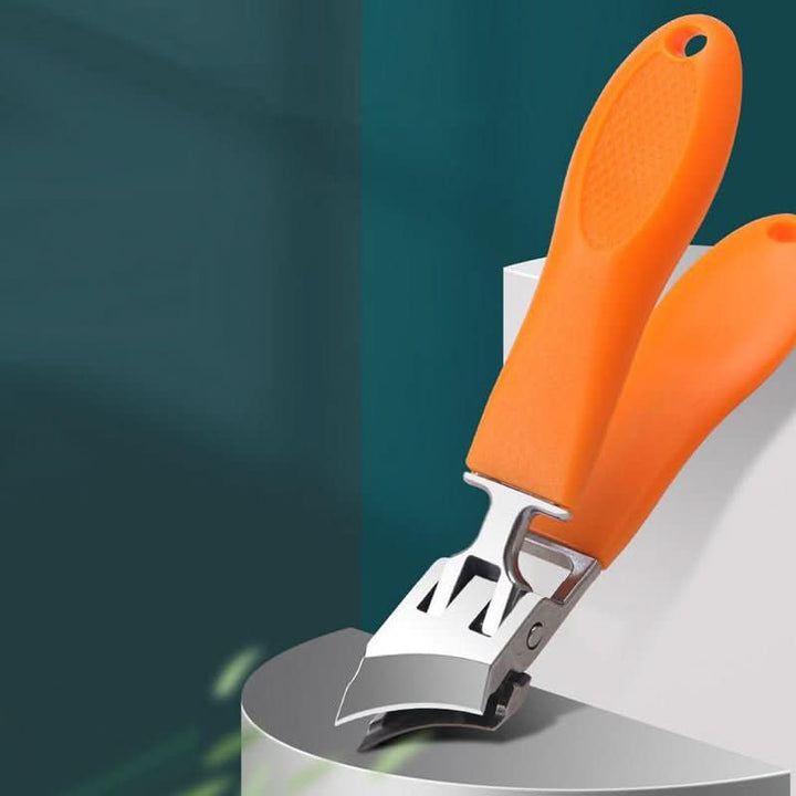 Unisex precision nail clipper for thick & ingrown toenails. Professional stainless steel foot care tool.