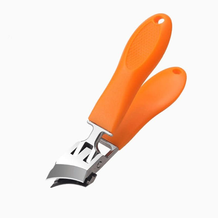 Unisex ergonomic nail clipper for effective removal of thick & ingrown toenails. Stainless steel for foot care.