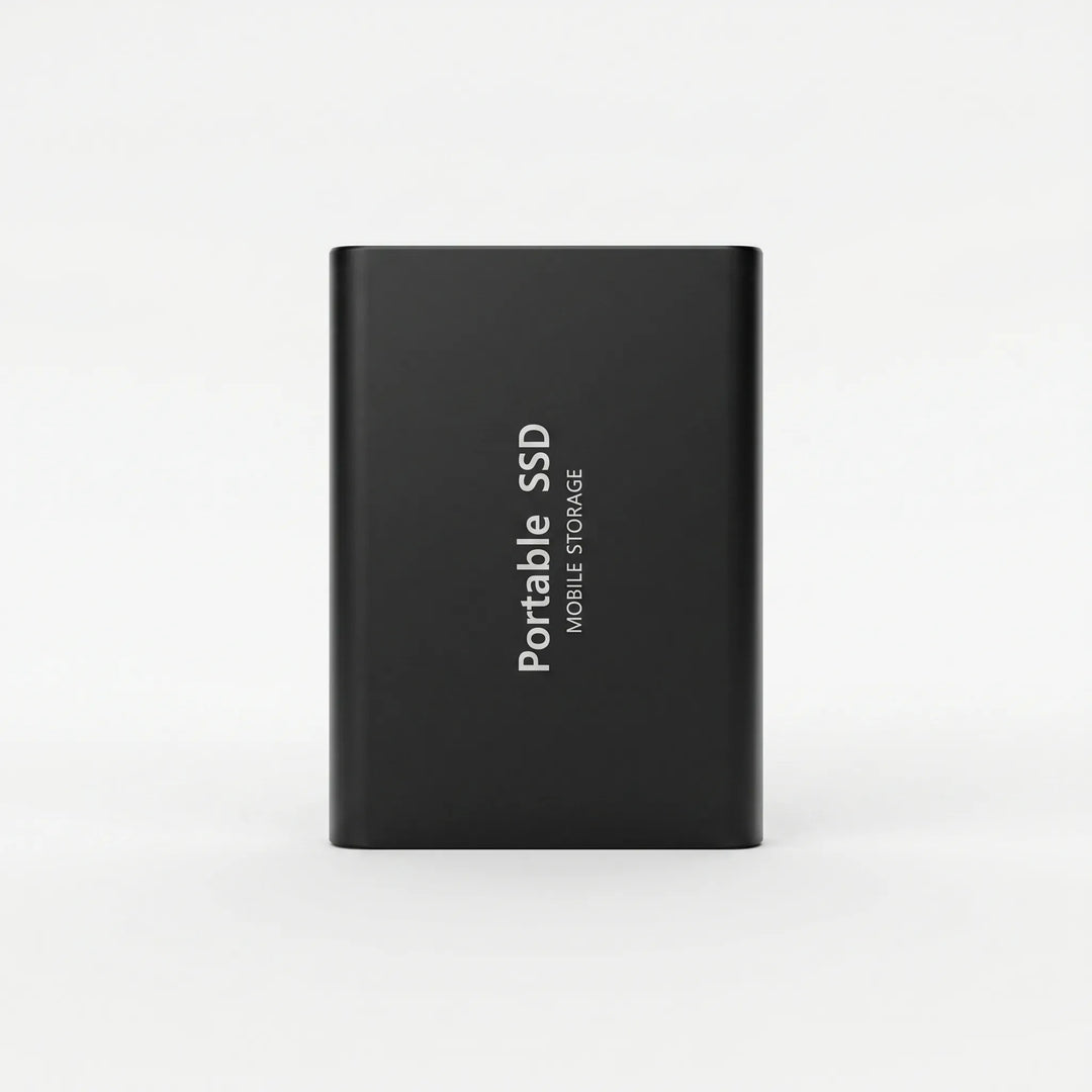 High-speed 128TB USB-C external SSD. Fast data transfer & robust portable storage for all your computer needs.