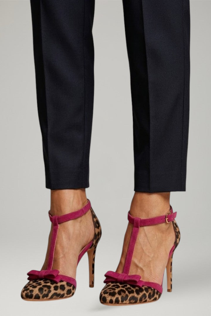 Elegant khaki women's stiletto heels with secure ankle strap. Fashionable dressy sandals for evenings.