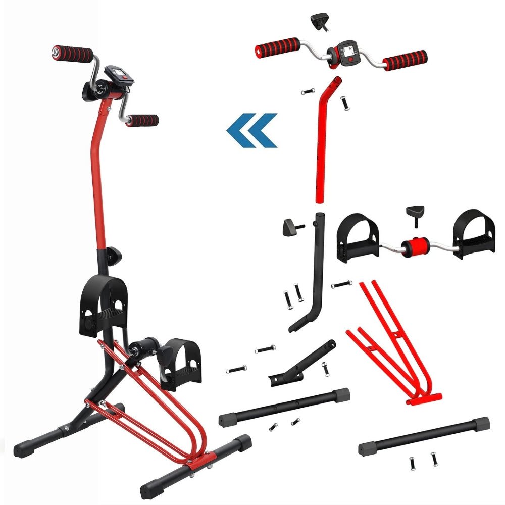 Adjustable Mini Pedal Exerciser for Elderly Fitness - Lexians