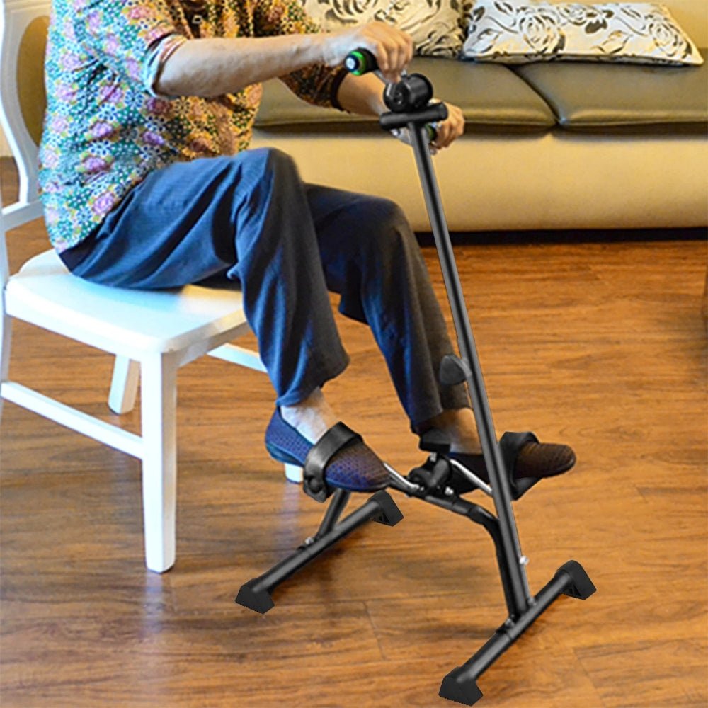Adjustable Mini Pedal Exerciser for Elderly Fitness - Lexians