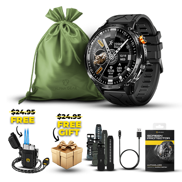 Advanced Alpha Smartwatch with Bluetooth & Fitness Features - Lexians