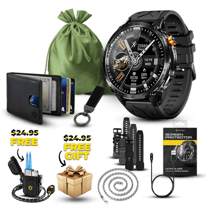 Advanced Alpha Smartwatch with Bluetooth & Fitness Features - Lexians