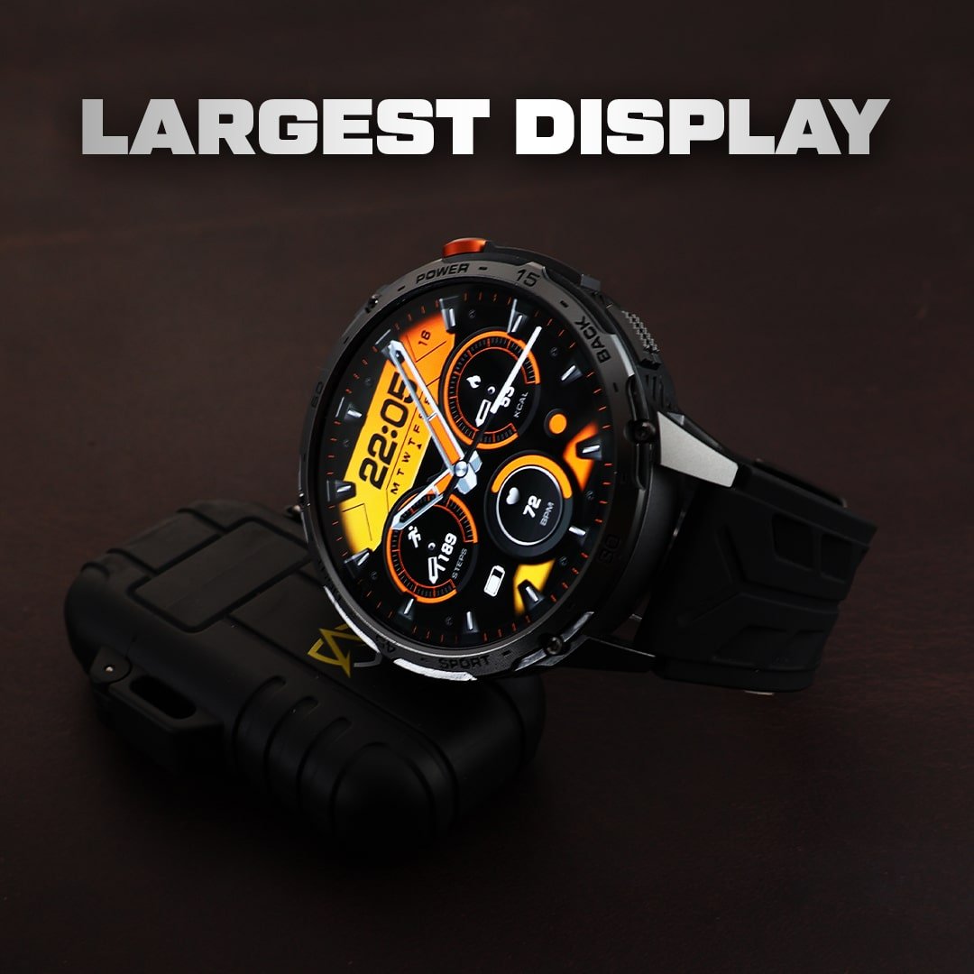 Advanced Alpha Smartwatch with Bluetooth & Fitness Features - Lexians