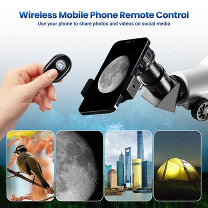 Advanced Stargazing Telescope with Star Tracking App for Adults - Lexians