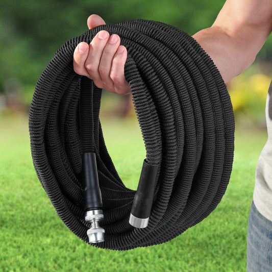 Auto - Expanding Water Hose with Durable Construction, 100 Ft - Lexians