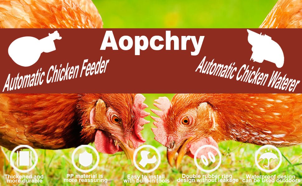 Automatic Poultry Waterer Cups Set for Chickens and Ducks - Lexians