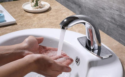 Automatic Touch - Free Sensor Bathroom Faucet for Germ - Free Use - Lexians