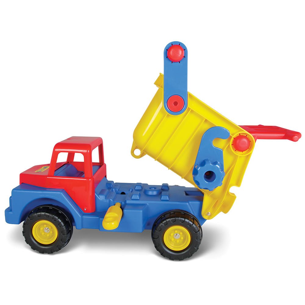 Award Winning Children's Dump Truck Toy with Steel Axles - Lexians