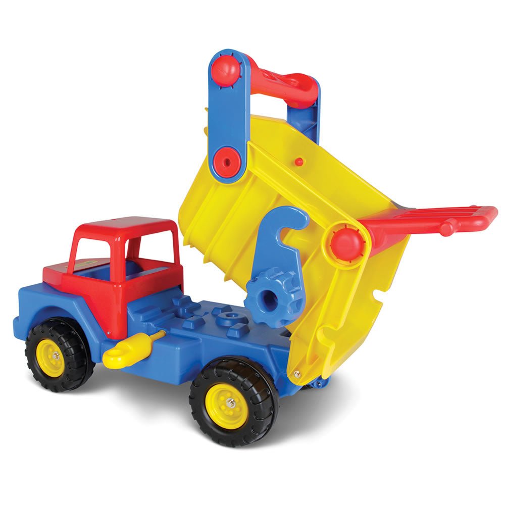 Award Winning Children's Dump Truck Toy with Steel Axles - Lexians