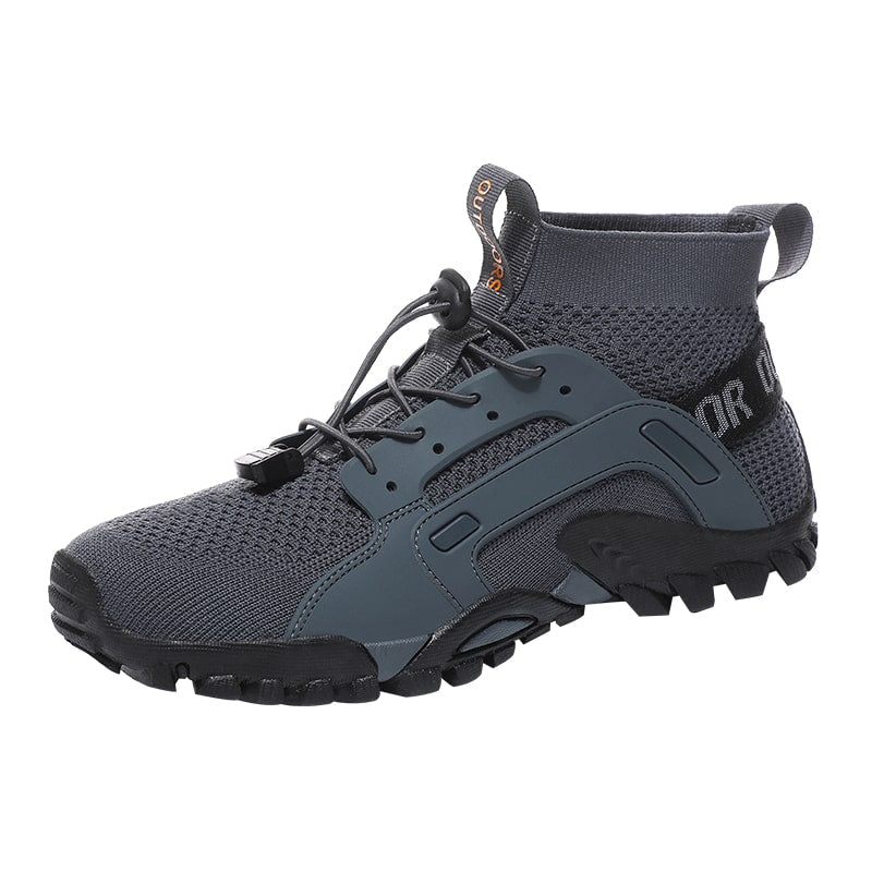 Men's comfortable barefoot shoes, non-slip & quick-dry, perfect for beach & park.
