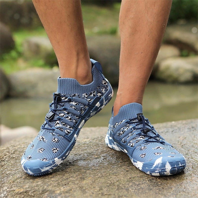 Outdoor barefoot sports footwear featuring a durable non-slip sole for versatile training.