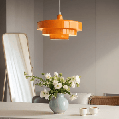 Bauhaus Metal LED Pendant Light - Bold and Vibrant Design - Lexians