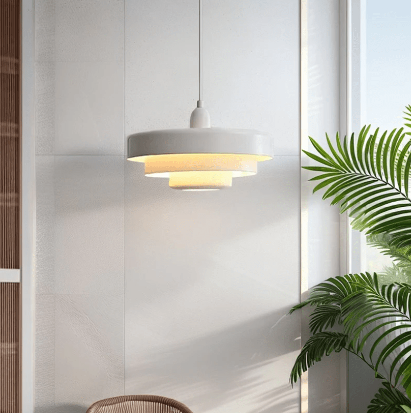 Bauhaus Metal LED Pendant Light - Bold and Vibrant Design - Lexians