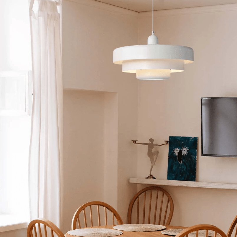 Bauhaus Metal LED Pendant Light - Bold and Vibrant Design - Lexians