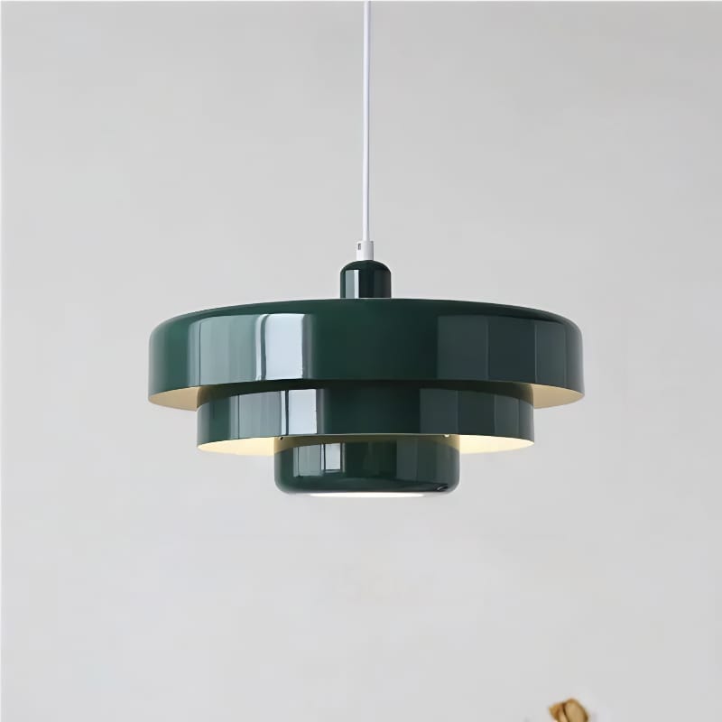Bauhaus Metal LED Pendant Light - Bold and Vibrant Design - Lexians