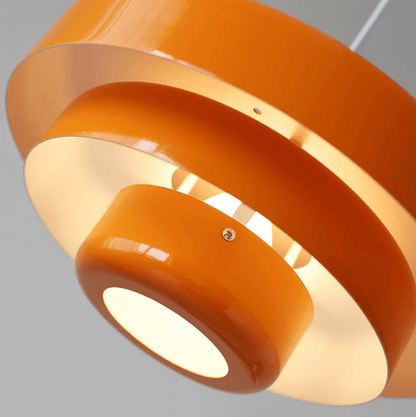Bauhaus Metal LED Pendant Light - Bold and Vibrant Design - Lexians