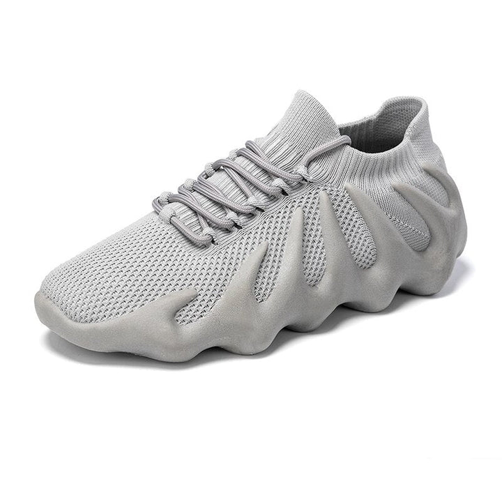 Men's athletic performance sneakers, breathable mesh & comfort for active lifestyles.