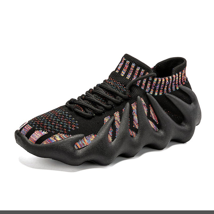Men's breathable mesh performance sneakers, ideal for running and athletic sports.