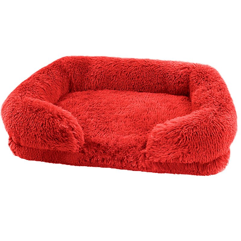 Calming Dog Bed Sofa with Plush Comfort for Pets - Lexians