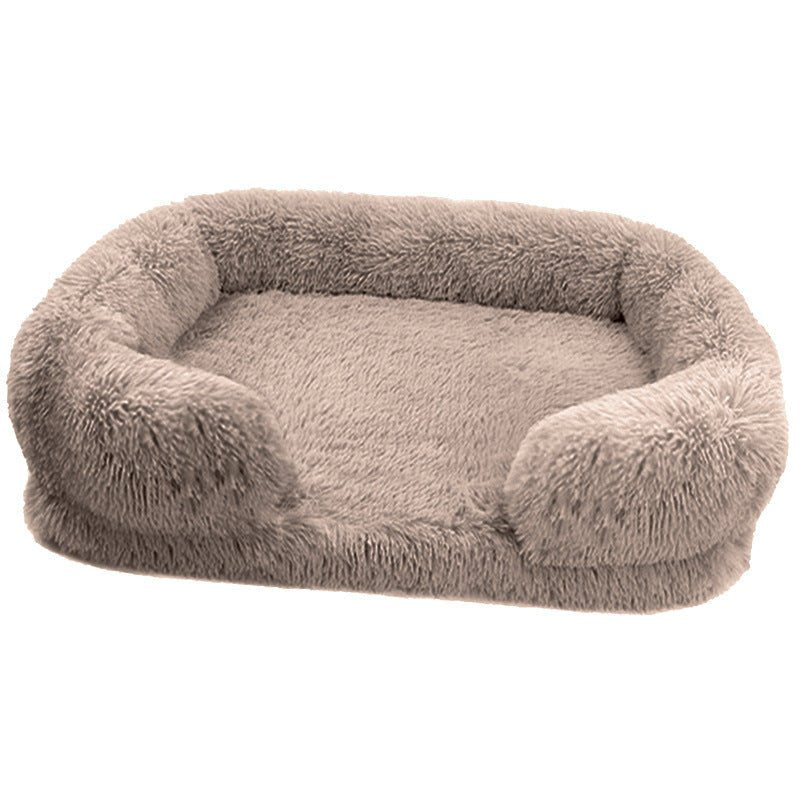 Calming Dog Bed Sofa with Plush Comfort for Pets - Lexians