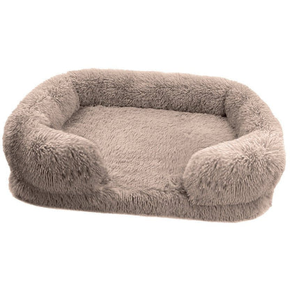 Calming Dog Bed Sofa with Plush Comfort for Pets - Lexians