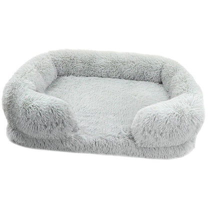 Calming Dog Bed Sofa with Plush Comfort for Pets - Lexians