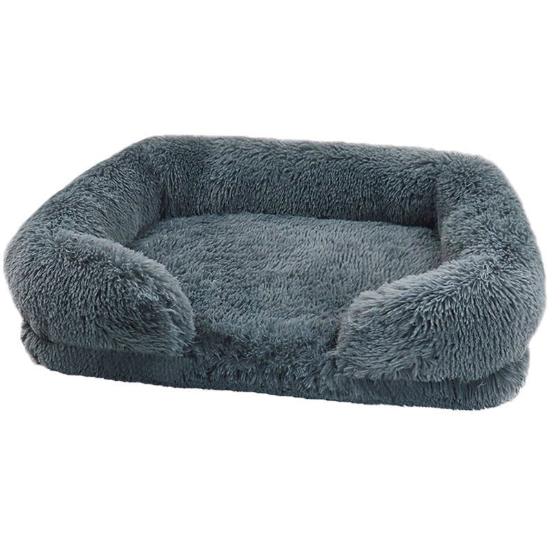 Calming Dog Bed Sofa with Plush Comfort for Pets - Lexians