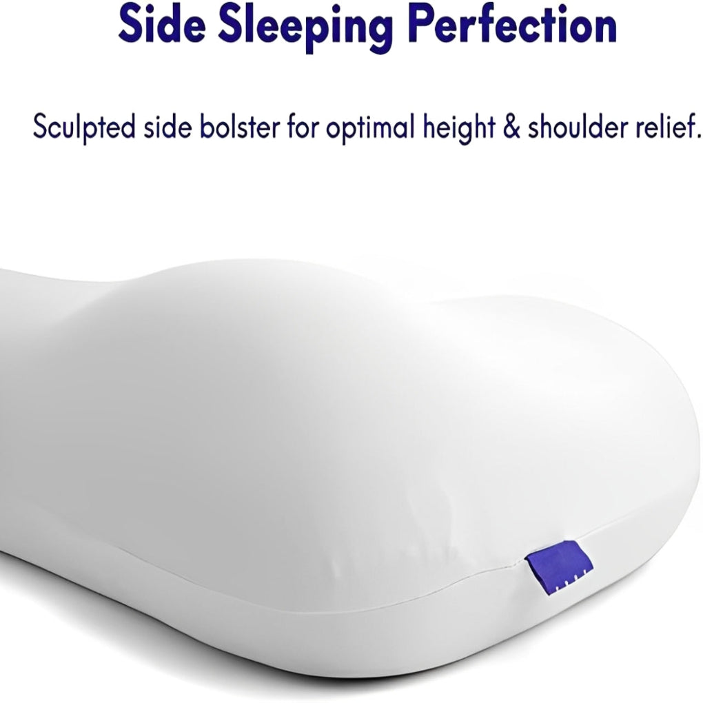 Ergonomic U-shaped travel pillow for ultimate neck support, ideal for flights & road trips. Soft microfiber comfort.