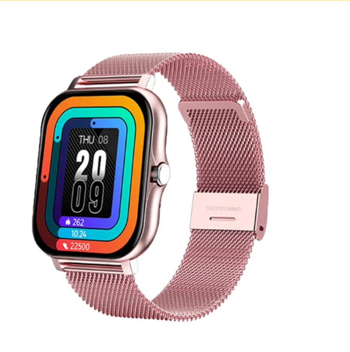 Stylish ladies smartwatch, perfect gift for her, combines tech with elegant design & smart notifications.