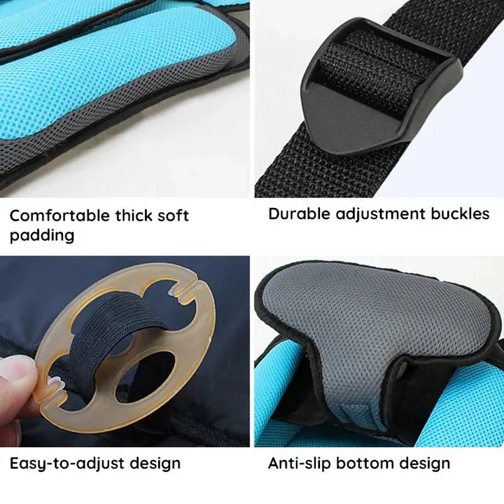 Kids protective car booster seat, portable design, and easy installation for busy parents.
