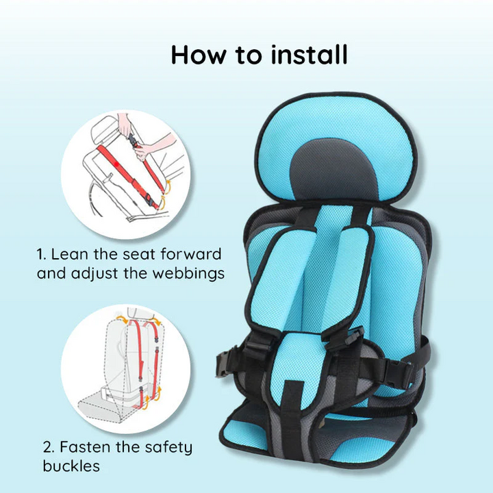 Essential child car seat safety gear, offering robust protection and a comfortable ride.