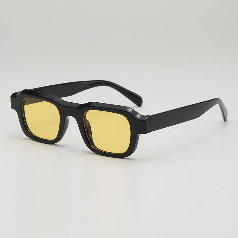 Men's classic square eyewear providing essential UV protection