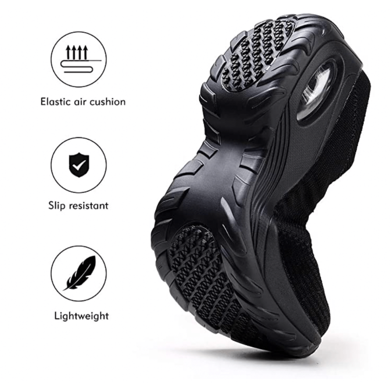 High-angle shot of women's breathable orthopedic shoes, providing ultimate comfort.