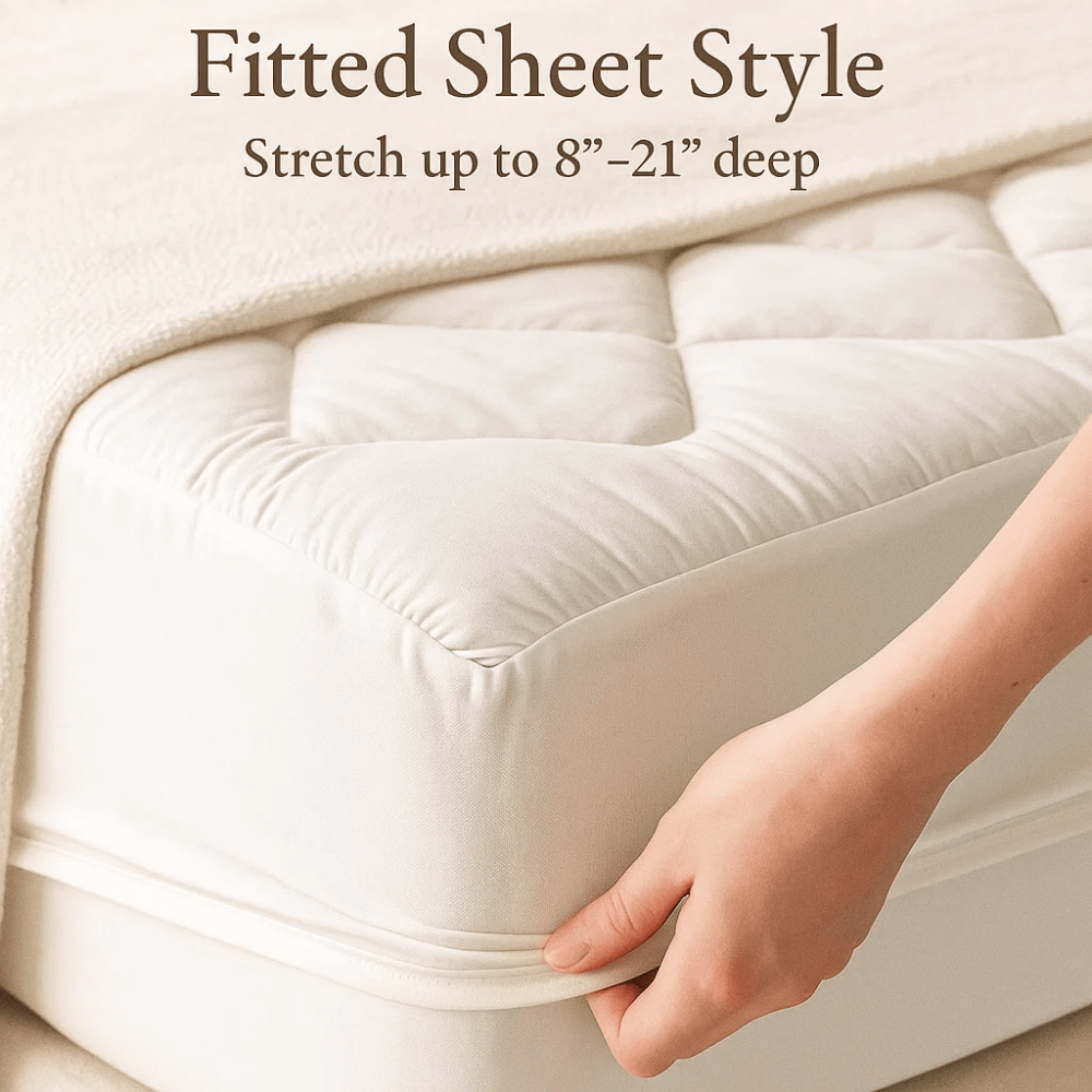 CloudLift™ Cooling Mattress Topper for Comfort - Lexians