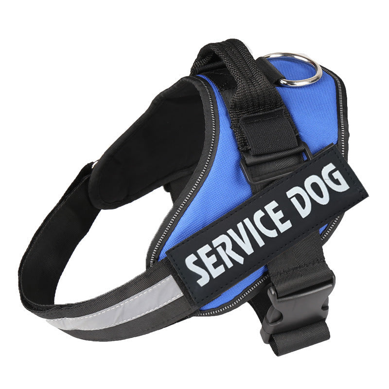 Adjustable anti-pull dog harness for effective training. Ensures comfortable, safe walks for your pet.
